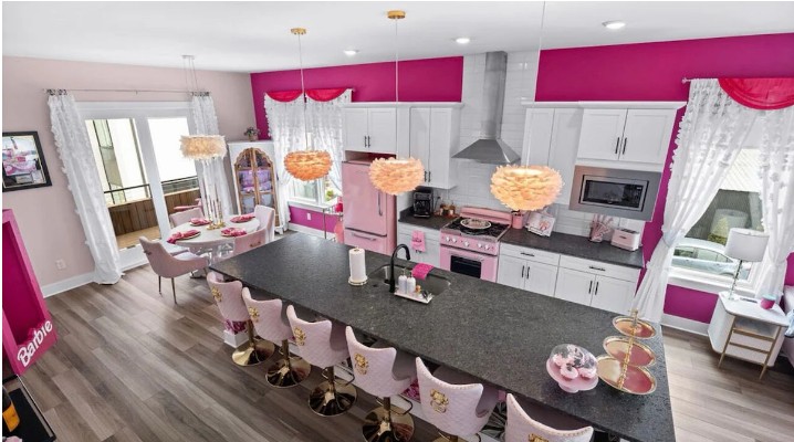 Barbie-themed luxury condo in Chattanooga